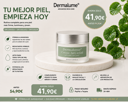 Crema hidratante|Piel más firme, hidratada y luminosa desde las primeras semanas