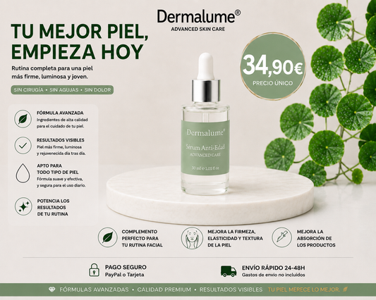 Serum | Efecto lifting inmediato y piel más firme desde la primera aplicación