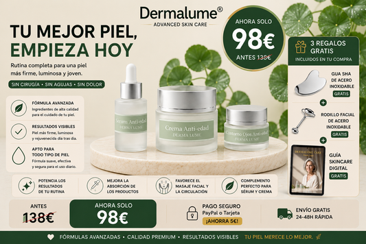 Tratamiento facial completo Dermalume|Efecto lifting inmediato sin cirugía