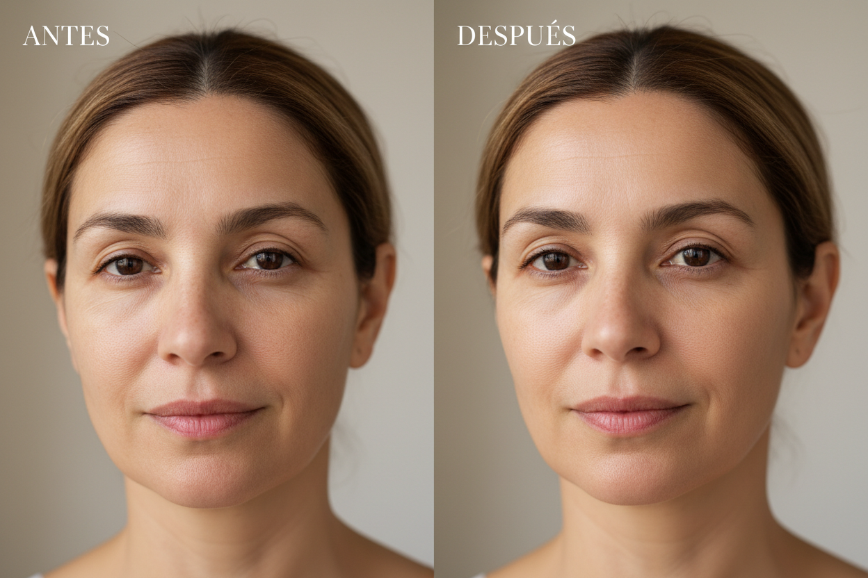 Antes y Después DermaLume